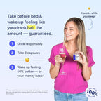 Cheers Restore | Supplement with DHM + L-Cysteine | Feel Better After Drinking & Support Your Liver | 24 Doses | Dihydromyricetin, Cysteine, Prickly Pear, B-Vitamins, Ginger
