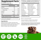 Orgain Hydrolyzed Collagen Peptides Powder For Women & Men, Chocolate, 20g Grass Fed Collagen - Hair, Skin, Nail, & Joint Support Supplement, Paleo & Keto, Non-GMO, Type I and III, 1lb