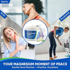 Topical Magnesium Cream for Sleep – Soothing Magnesium Lotion for Legs, Feet, and Body – Infused with Natural Herbal Extracts – 4.2oz / 120ml