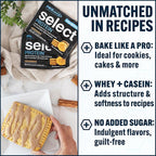 PEScience Select Protein Powder, Whey and Casein Blend, Lean Protein Powder for Women and Men, Low Calorie, Low Carb, Keto Friendly, Gluten Free, Snickerdoodle - 55 Servings
