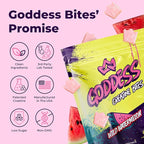 Primal Queen Goddess Creatine Gummies – Low-Sugar Chewable Creatine for Women | Booty and Muscle Builder, Faster Recovery, Strength | High-Potency Wild Watermelon Flavor – 150 Bites (5g per Serving)