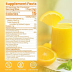 Cortisol Drink Powder, Cortisol Supplements for Women | Magnesium Glycinate, Ashwagandha, L-Theanine & Lion’s Mane | Relaxation, Focus & Stress Balance | Mango Orange Flavor | 30 Servings