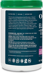 Organikа Electrolytes with Enhanced Collagen Powder for Women & Men - 13 oz - Wild Berry-Flavored Effervescent Electrolyte & Collagen Drink Mix - Deep Hydration, Mobility, Skin, Hair, & Nails