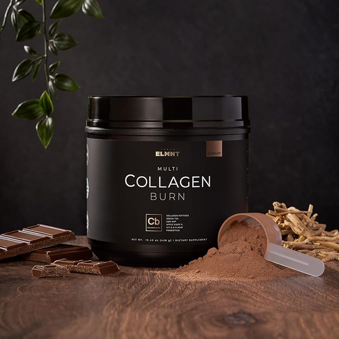 Premium Chocolate Collagen Powder for Women Weight Loss & Beauty w. Probiotics, Hyaluronic Acid, Biotin, KSM-66 & Ultra Pure Multi Collagen Peptides Protein Powder - Colageno Hidrolizado for Women