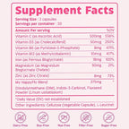 My Happy Flo PMS Support Supplement for Women with Iron, PMS Relief Hormone Support for Women, 10-in-1 PMDD Supplements for Women | DIM & I3C Indole-3-Carbinol for Cramp Relief, Heavy Flow - 60 Caps