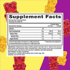 L’il Critters Fiber Daily Gummy Supplement for Kids, for Digestive Support, Berry and Lemon Flavors, 90 Gummies