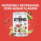 Xtend Original BCAA Powder, 7g BCAAs and 2.5g L-Glutamine for Muscle Recovery Hydration and Lean Muscle, Sugar Free Intra and Post Workout Drink with Electrolytes, Strawberry Kiwi Splash, 30 Servings