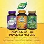 Nature’s Way Alive! Kids Zero Sugar Gummy Multivitamins, for Kids Ages 2+, Supports Bone, Eye & Immune Health*, No Sugar Alcohols, Plant-Based Sweeteners, Berry-Citrus Flavored, 60 Gummies