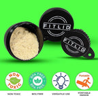 Small & Large 2-Pack Portable Protein Supplement Funnels, Great for Pre-workout, BCAA's, and Protein Powder. Easy & Mess Free Container for Workout, Travel, To-Go, Fitness, WOD.
