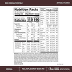 SlimFast Meal Replacement Powder, Original Rich Chocolate Royale, 10g of Protein, 22 Servings (Packaging May Vary)