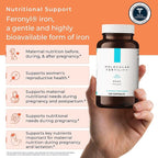 Peak Prenatal - Doctor Formulated Prenatal Vitamins for Women - Third Party Tested Fertility Supplement - Choline, Methylated Folate, Vitamin D, Iron, Probiotics - 30 Day Supply