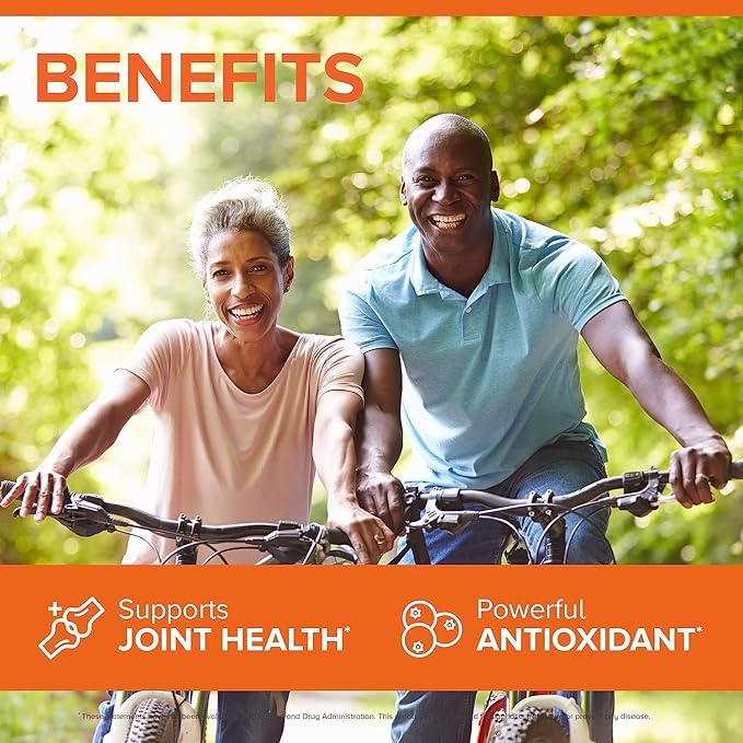 Qunol CoQ10 & Turmeric: CoQ10 200mg, 60 Softgels & Turmeric Curcumin, 2400mg, 105 Capsules