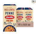 Barilla Red Lentil Penne Pasta, 8.8 oz (Pack of 10) - Gluten Free, Non GMO & Kosher - Plant Based Protein