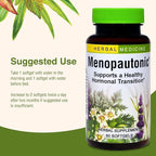 Herbs Etc. Menopautonic - Support Healthy Hormones - Menopausal Health Supplement with Chastetree Berry, Black Cohosh & Ginseng - Supports Ovary Health & Vaginal Walls - 60 Softgels (60 Servings)
