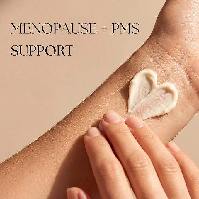 Wild Yam Cream - Menopause and PMS Support for Women, 4 oz (Vanilla Lavender), Organic Wild Yam Cream for Balance - Made with Chaste Tree Berry and Red Clover