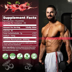 Nutravita NSF Certified Creatine Gummy - Creatine Monohydrate Gummies for Men & Women-5g of Creatine Monohydrate per Serving - Sugar Free,Vegan, Cherry Flavor, 120 Count