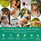 Needed. Immune Support Immunity Powder - for the Whole Family - Pregnancy Safe Immunity Supplement - Zinc with Elderberry - Easy-to-Take