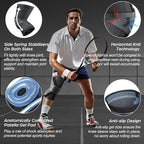 NEENCA Professional Knee Brace for Pain Relief, Medical Knee Compression Sleeve, Knee Support with Horizontal Knit Tech for Meniscus Tear, ACL, Arthritis, Joint Pain, Runner, Workout- FSA/HSA APPROVED