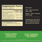 Optimum Nutrition Muscle Recovery and Endurance Supplement for Men and Women, Zinc and Magnesium Supplement, 180 Count
