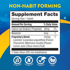 MidNite Extended Release Medium Dose, 6 mg Melatonin Sleep Aid, Non-Habit Forming, Herbal Dietary Supplement for Adults, Drug-Free, Gluten-Free, Lactose-Free, Vegetarian, Vegan, 30 Tablets