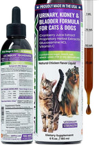 UroMAXX, Cat & Dog Urinary Tract Treatment, Bladder & Kidney Support for Dogs and Cats, Powerful Yet Gentle Pet Care, with Liquid Cranberry & Glucosamine, Chicken Flavor, 6 oz Bottle, 1 Pack