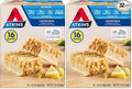 Atkins Lemon Flavored Snack Bar,High Protein Bar,Low Sugar and Low Carb,Keto Friendly Snack,Gluten Free,High in Fiber,Made with Real Almond Butter,16 Count (Pack of 2)