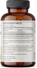 Futurebiotics Magnesium Glycinate 200 MG per Serving Chelated for High Absorption, Gentle On Stomach, Non-GMO, 240 Vegetarian Capsules