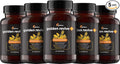 UpWellness Golden Revive + Joint Support Supplement Featuring Turmeric with Black Pepper, Quercetin, and Magnesium- Turmeric Boswellia Supplement - 6 Active Ingredients - 60 Capsules, 5 Pack
