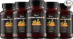 UpWellness Golden Revive + Joint Support Supplement Featuring Turmeric with Black Pepper, Quercetin, and Magnesium- Turmeric Boswellia Supplement - 6 Active Ingredients - 60 Capsules, 5 Pack