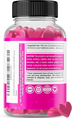 Feminine Balance For Women Gummies & PMS Gummies (90 Count) - Natural Feminine Balance for Women - Cramps, Bloating, Mood Swings, Hot Flashes - Formulated with Cranberry, Dong Quai & Chasteberry