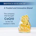 BIOTICS RESEARCH Coq Zyme 100 Plus 100 mg Emulsified Co Q10, High Absorption, Added B-Complex Vitamins, Heart Health, Healthy Energy Levels 60 Capsules