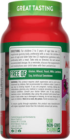 Nature's Truth Kids Multivitamin Gummies with Probiotics | 120 Count | Berry Punch Flavor | Vegetarian, Non-GMO & Gluten Free Supplement