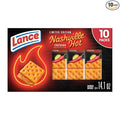 Lance Nashville Hot Cheddar Sandwich Crackers, 10 Pack