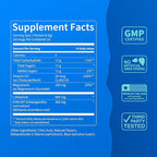 Nello Supercalm Drink Mix with Magnesium Glycinate, KSM 66 Ashwagandha, Vitamin D3 and L Theanine, Calm Powder Supplements for Relaxation Support, No Sugar, Travel Packets, 20 Ct, Blue Coconut