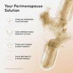 Perimenopause Supplements Women - Complete 11-in-1 Hormonal Balance for Women - Multi-Symptom Relief - Supports Mood, Night Sweats, & Hot Flash Relief - Premenopausal Supplements for Women - 60 Count