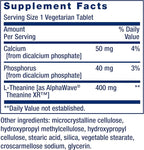 Life Extension Theanine XR™ Stress Relief – L-Theanine – Promotes a Calm Response to Daytime Stress-– Non-GMO,Gluten-Free,Vegetarian-– 30 Tablets,(Pack of 2)