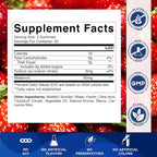 Vitamatic Sugar Free Melatonin 60 mg - 60 Vegetarian Gummies - Non-Habit Forming Supplement