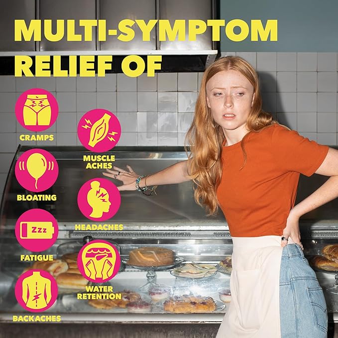 Midol Complete Menstrual Pain Relief Caplets with Acetaminophen for Period Cramps, and Menstrual Symptom Relief - 40 Count (Pack of 3) (Packaging May Vary)