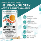 T-MODE GLP-1 Supplement & Weight Loss - Detox +Probiotics for Women & Men - Berberine, Apple Cider Vinegar, Fat Burner Day & Night + Appetite Suppressant