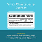 WomenSense by Natural Factors, Vitex Chasteberry Extract, Helps Sooth Symptoms of PMS and Menopause, 90 capsules (90 servings)