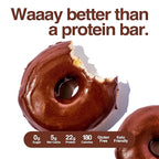 Legendary Foods Protein Donuts - 22g Protein, Dipped Chocolate, Zero Sugar Snack, Gluten Conscious, Low Carb, Keto Suitable, Diabetic and GLP-1 Diets - 8 Pack with Two Donuts per pack