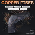 FIGHTECH Shoulder Brace for Torn Rotator Cuff for Men and Women - Support & Pain Relief (Copper Black, Large/X-Large)