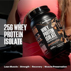 NutraBio 100% Whey Protein Isolate Protein Powder, 25g Protein with Complete Amino Acid Profile, Non-GMO, Soy & Gluten Free, Low Carb, Low Calorie Whey Protein Powder, Chocolate Peanut Butter, 2 Lbs