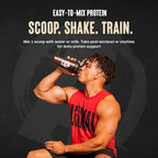 Animal 100% Whey Protein Powder – Whey Blend for Pre or Post Workout, Recovery, Anytime Low Sugar Protein Boost Meal Replacement with BCAA Branched Chain Amino Acids – New Flavor, Strawberry, 4 lb