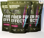 Fiber Extra Strength Gummies with Magnesium Citrate – Extra Strength Gut & Digestive Support – Mixed Berry Flavor – Daily Wellness Supplement – 60 Gummies (3)