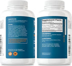 Dr. Tobias Joint Support Supplement with Glucosamine Chondroitin MSM, Supports Connective Tissue, Function & Flexibility, Extra Strength Joint Supplements for Men & Women, 240 Capsules