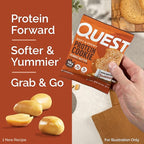 Quest Nutrition Peanut Butter Protein Cookie, 15g Protein, 1g Sugar, 5g Net Carbs, Keto Friendly, High Protein, Low Carb; 4 Count