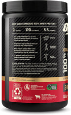 Optimum Nutrition Gold Standard 100% Whey Protein Powder, Cinnamon Roll, 1 Pound (Pack of 1)