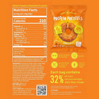 CRISP POWER Protein Pretzels, NEW Cheddar, 25G Protein, High Protein Snack, High Fiber, Low Carb Crunchy Pretzel Snacks, No Added Sugar, 1.75 oz Bags, 24 Pack, Vegan, Keto