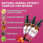 Cortisol Supplements for Women Liquid Drops, Natural Herbal Extract Complex for Women, Maintain Healthy Cortisol Levels - 90 Day Vegan Supply